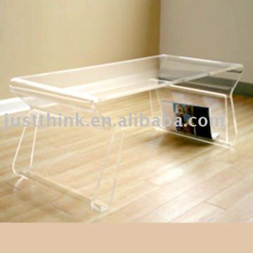 acrylic modern coffee table