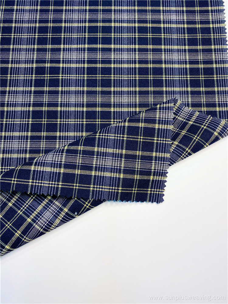 New style yarn dyed check bengaline fabric