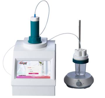 Instrumen titrasi potentiometrik sepenuhnya automatik