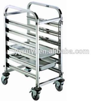 stainless steel dismounting single standard trolley