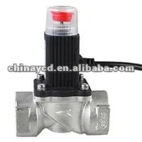 Emergency gas safety shut-off valve