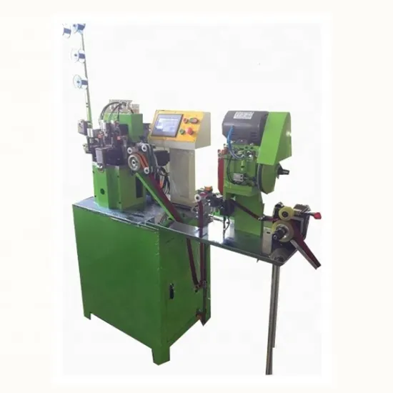 Auto Zipper Gapping Bottom Stop Machine: Zip Line Equipment