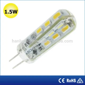 1.5W 120LM G4 base TUV CE ROHS report Capsule LED bulbs