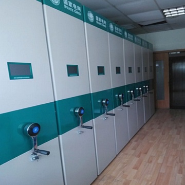 High Density Metal Compact File Shelving Mobile Archive Storage Cabinet/Bookshelf/Book Shelf