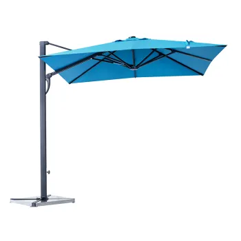 Wesunny Adjustable Angle Polyester Outdoor Umbrella for Garden (180g, 3M/4M)