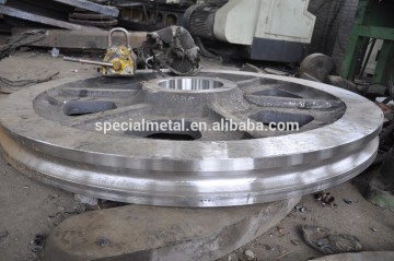 ISO certified casting foundry metal pulley wheels