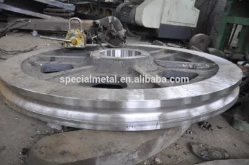 ISO certified casting foundry metal pulley wheels