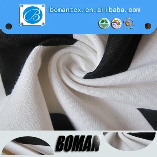 Boman Textile best sale for garments have cheap price with good quality punto roma knitting fabric
