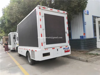 FAW led mobile advertising vehicle advertising truck