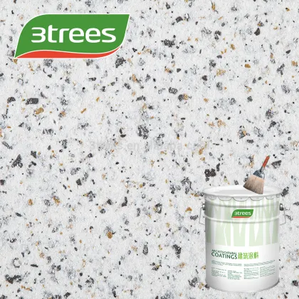 3TREES Low VOC Decorative Exterior Building Wall Paint