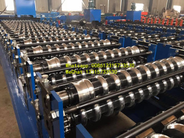 Double Deck Color Steel Roll Forming Machine