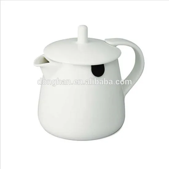 2014 high quality porcelain fine china tea pot for wholesale