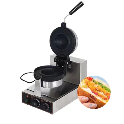 Hamburger and Dessert Waffle Maker: Fabricating Machine for Sandwiches and Cakes