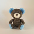 Mềm em bé đồ chơi nhồi bông gấu teddy dệt kim crochet