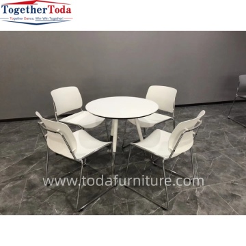 Modern Durable Plastic Stackable Chair for School Home Office Leisure Training Dining Canteen