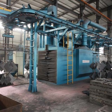 Q38 series catenary type shot blasting machine