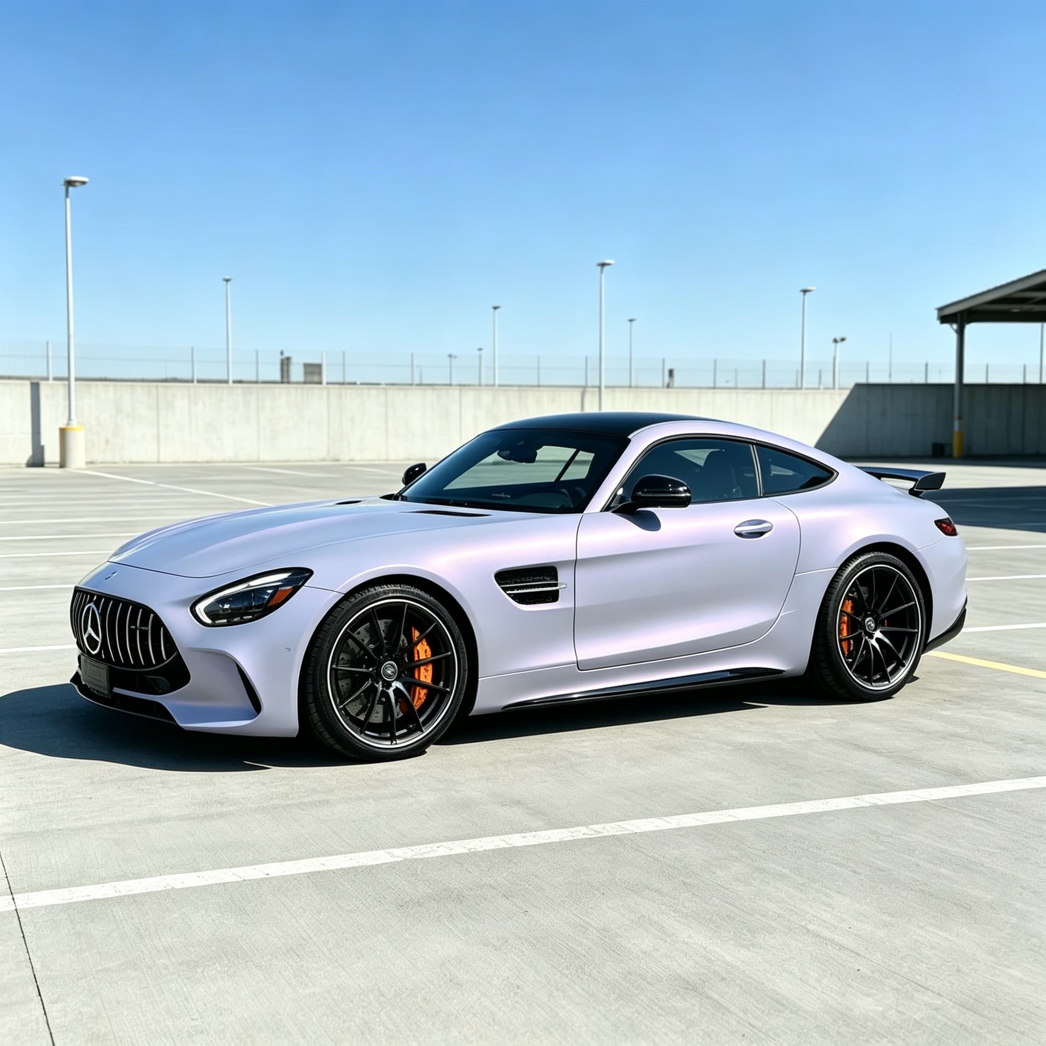 Self-Healing Tech-Silver PurpleVinyl Wrap
