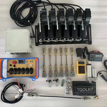 24V LKW Kran Fernsteuerung con 6 telecomando joystick