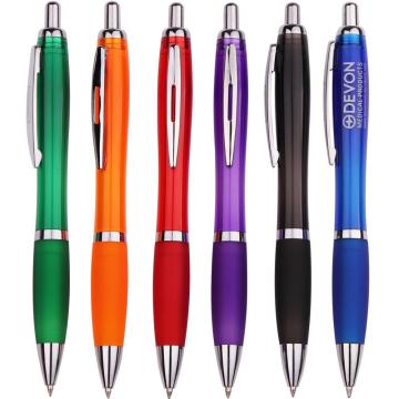 Logo Kustom Promosi Plastik Ballpoint Pen - Pena Cetak Murah Dengan Logo Anda