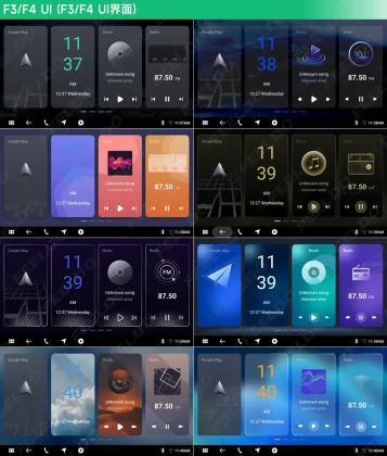 10" Universal Big Screen Android Car Multimedia Navigation System 1G+16G