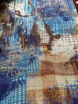 Το Tencil Rayon Linen Print Fabric για το φόρεμα της Lady's S/S