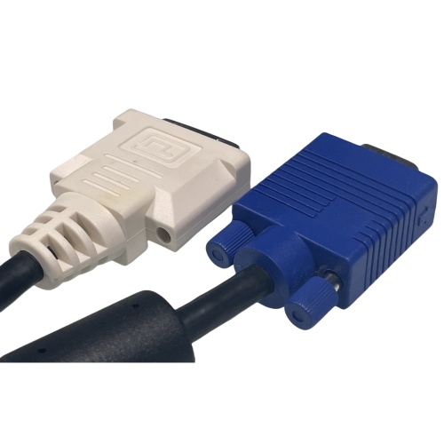 HDB 15P 남성 대 DVI-A 수컷 케이블