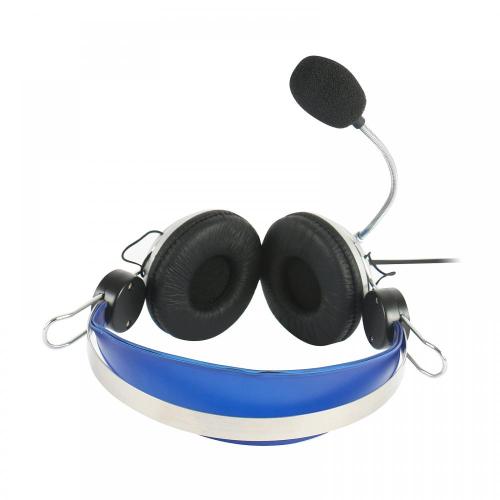 Headphone Berkabel Pusat Panggilan Headset USB Stereo