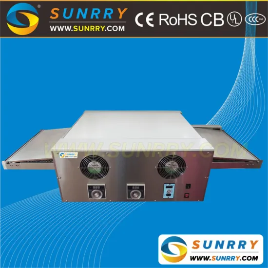 Guangzhou hot sale energy saving 12" Pizza electric bakery conveyor belt pizza oven prices used for bakery equipment