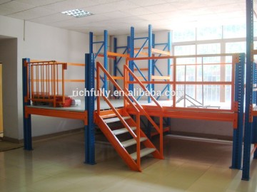 warehouse multi-level metal steel mezzanine rack