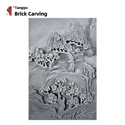 Chinese style background wall relief