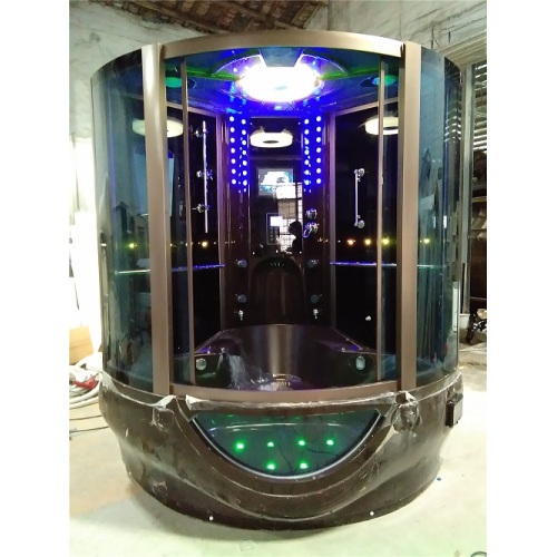 2 Person Corner Spa Bath Indoor Steam Sauna