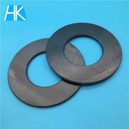 industry silicon nitride ceramic cylinder ring flange