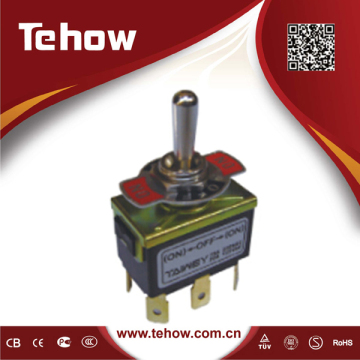 สวิตช์สลับ T702CT 1 พอก 1 พอกสวิตช์สลับสวิตช์เปิดปิดสวิตช์เปิดปิด 10A 250V