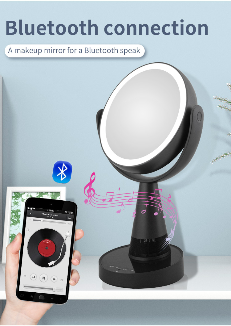 Bluetooth Vanity Mirror