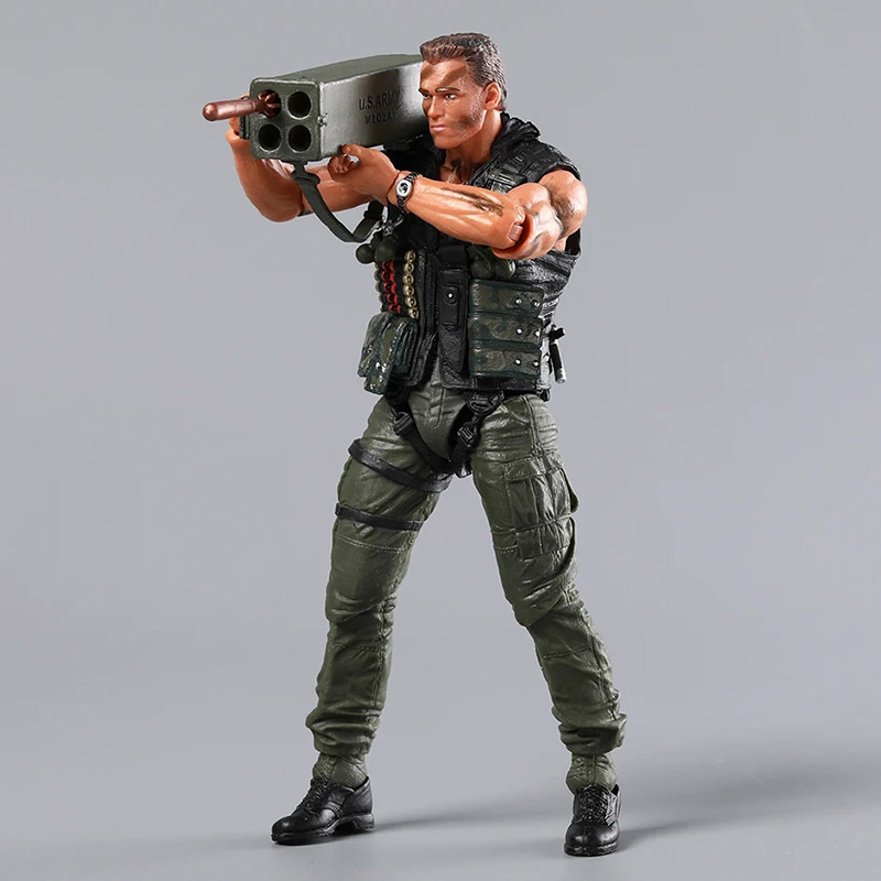 Matrix Commando Model Neca Commando John Matrix Schwarzenegger Action Figure, High Quality ...