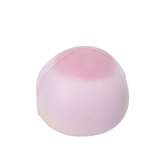 Kawaii Peach Stress Relief Squeeze Balls - Mini Squishy Fidget Toys