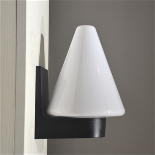 LEDER All Simple, lámpara de pared LED blanca para exteriores