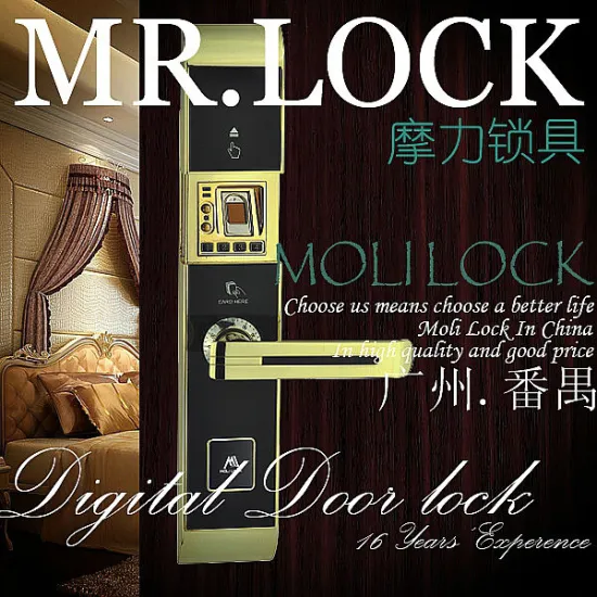 hot sale biometric fingerprint door lock, fingerprint lock, password login