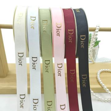 Customized Christmas Solid Color Double Sided Satin Ribbons - 1cm to 10cm