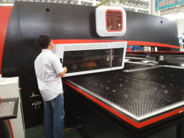 Long Type cnc turret punching machine , cnc punching machine turret , cnc punch turret