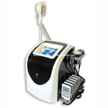 Cryolipolysis + Cavitation + Multi-Polar RF + Lipo Laser Body Slimming Beauty Machine