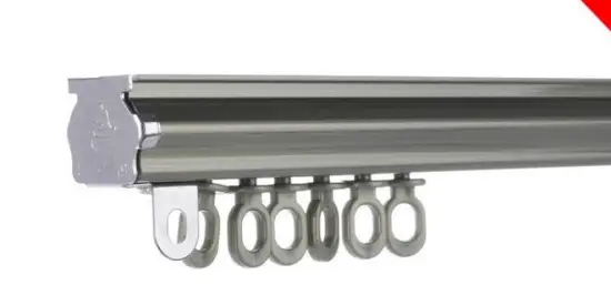 Colorful curtain track 6063 T5 aluminum profile