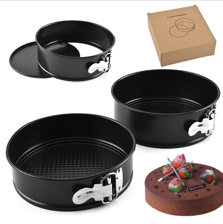 black carbon steel springform pan01