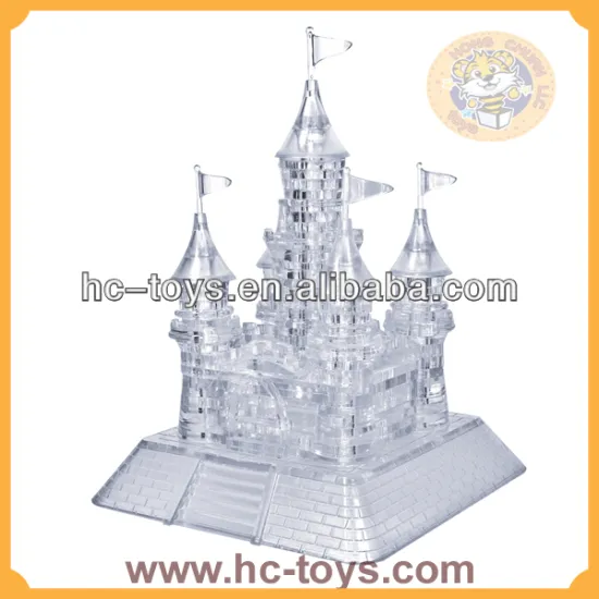 HOT!!! Castle Crystal Puzzle, Crystal Puzzle, Puzzle Game, Promotional Gift
