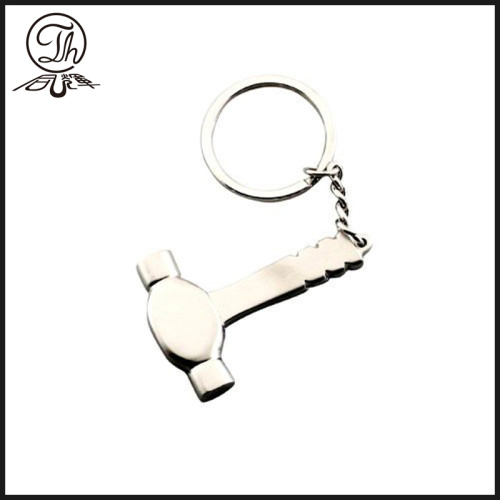 Palm shape metal bottle opener key chain