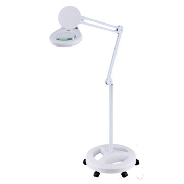 Wholesale 8066D2-4C 5X Floor Stand LED Magnifying Glass Lamp