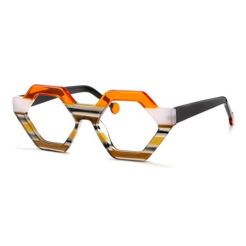 Colourful Acetate Optical Personalised Myopic Glasses Frame