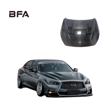 Infiniti Q50/Q50S/Q50L Carbon Fiber Hood Body Kit - Cooling Open-Hole Design