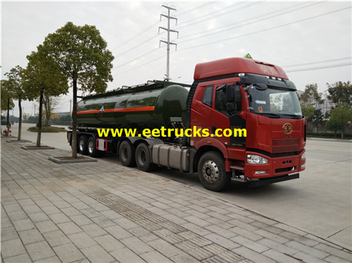 30mt 3 axles hydrochloric acid usafirishaji nusu trailers