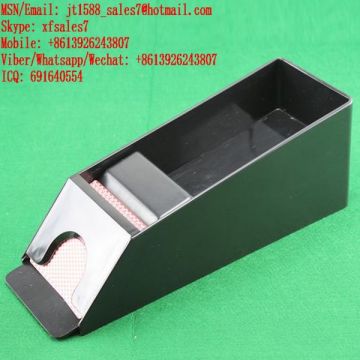XF Small Size Dealing Shoe With Infrared Camera To Scan Invisible Bar-Codes Poker In Gambling Cheating Devices